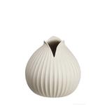 Kép 1/3 - yoko-keramiavaza-natur-szin-18-cm