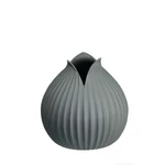 Kép 1/3 - yoko-keramia-vaza-bazalt-18-cm