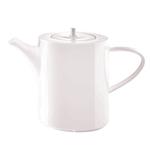 Kép 1/3 - teaskanna-400-ml-feher-porcelan