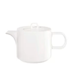 Kép 1/3 - muga-porcelan-teaskanna-szurovel-1,25-l-feher