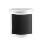 Kép 1/4 - keramia-taroloedeny-fekete-feher-10-cm