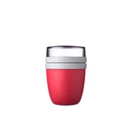 Kép 1/4 - lunch-pot-piros-ketreszes-500-ml