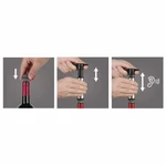 Kép 6/6 - Vákuumpumpa borzár inox 2 db dugóval