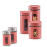 Kép 2/4 - Tárolódoboz 1200 ml korall szín