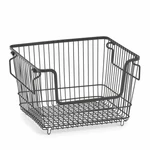 Kép 2/5 - tarolo-kosar-fekete-33-cm-1