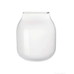 glossy-vaza-feher-26-cm
